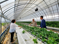 김제시, 청년농업인 경영실습 임대농장 격려 방문