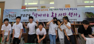 울진 평해 월송초등학교, 독도 사랑 실천