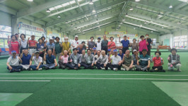 익산시·도의원의 협업 화제…배산실내게이트볼장 동호회 감사패