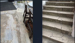 물폭탄이 쏟아질텐데, 공사는 태연히 진행되고 있다