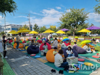 야외서 만나는 도서관 광양희망도서관, 독서정원 꿈자람 책뜰 호평