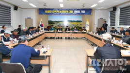 해창만간척지 오랜 숙원 해결을…고흥군의회, 농민단체 등과 간담회