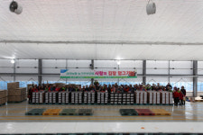 김제시 금만농협 사랑의 김장김치 나눔 행사개최