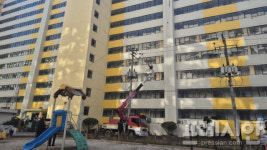 전남 순천시 연향동 일부 아파트 정전…펑펑 두차례 폭발음