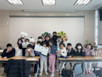 완주군 초등학생, 군립중앙도서관서 ‘겨울을 읽다’ 성황리 진행
