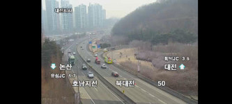 북대전IC 진출로 사고로 통제