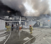 아산시 영인면 자동차 부품 공장서 화재…3명 부상