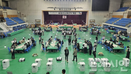 [포토] 4·2 담양군수 재선거 개표현장