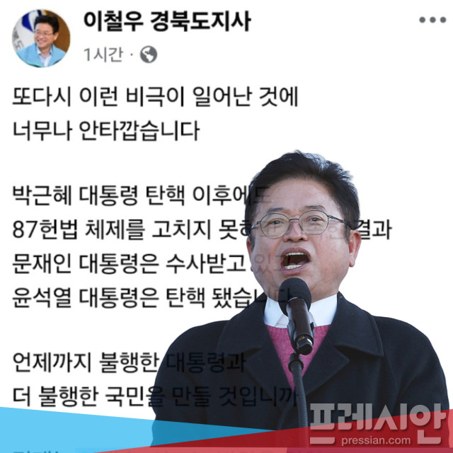 이철우 경북도지사, 대선 출마 선언 소식에 정치계와 국민들 뜨거운 관심 집중