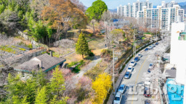 봄꽃 만개 순천 매산등 성지순례길 선교마을…2km 힐링코스 각광