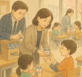 전북교총 우유 나눠주다 아이들 가르칠 시간 뺏긴다