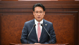 송재석 김해시의원 내동 산복도로 통행환경 개선돼야