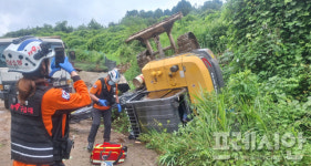 이재명 대통령 산재예방 강조한 날에 곡성서 수해복구 작업하던 굴착기 기사 사망