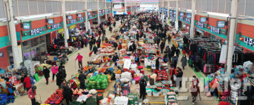 함평천지전통시장, 수해 복구 마치고 소비 촉진 행사 개최