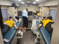 생활쓰레기 수거업체 직원들의 정기 헌혈…군산 ㈜서해환경 소중한 생명 지키는 일