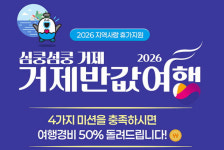거제시, 반값여행 시범사업 추진