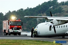 한성항공, 제주국제공항 착륙 사고