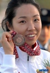 <도하아시안게임>女10m공기권총 동메달의 김병희