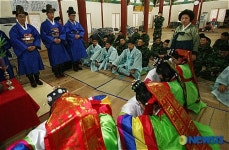 전통 혼례 배워요!