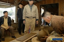 제주전통 옹기 제작 시연