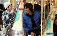 서정원, 놀이공원 나들이 즐겁지?