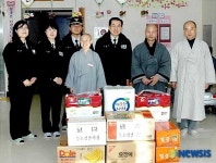 속초서, 낙산노인전문요양원 위문