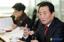 서울남부종합고용지원센터 방문한 고건 전 총리