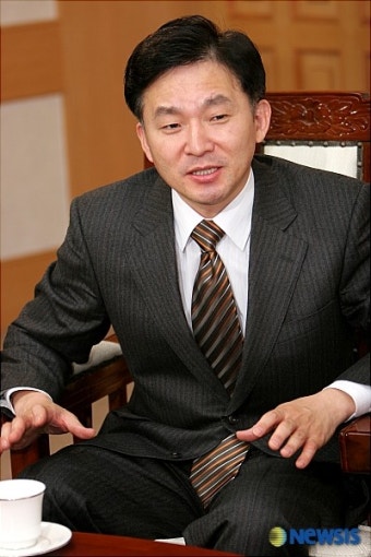 강원도청 방문한 원희룡 의원