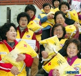 나누는 기쁨이 얼굴 가득