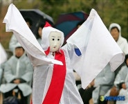 봉산탈춤 보존회의 공연