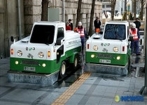 보도 물청소, 이렇게 합니다