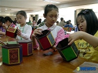 한지필통 만들기