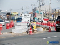 운전자 떨게 하는... 중앙분리대 공사