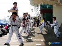 제3회 안동시 장애인 한마음 큰잔치... 태권도 격파 시범