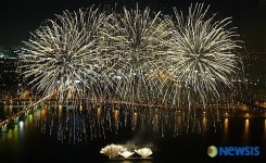 2007 하이서울페스티벌을 알리는 불꽃