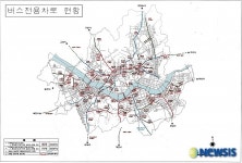 서울 가로변 버스전용차로 총괄도면