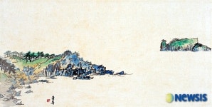 김현철 화백의 서귀포 범섬