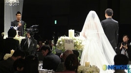 장진 감독 결혼식 축사하는 차승원