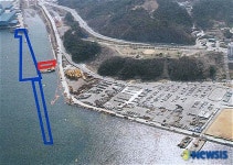 경남 거제시 옥포만 매립지 전경