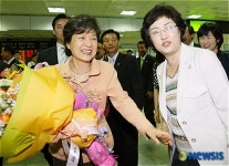 박근혜 전 대표 제주 방문