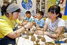 제주산 흙으로 빛는 솟대 만들기