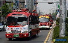 송파소방서, 소방차에 길 터주기 캠페인 펼쳐