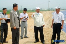 최문용 안성시장, 장마대비 조령천 수해복구현장 점검