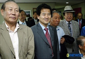개성공단 방문한 정동영