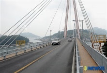 한국의 아름다운 길선정된 돌산대교