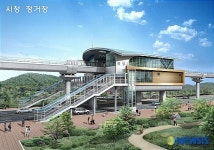경기 의정부시 경전철 시청역 조감도