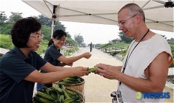 외국인도 감탄한 하늘공원 오이