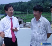 천정배 대선후보 축산농가 방문