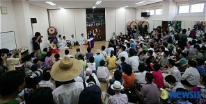 한산대첩 축제 기간중 열린 남해안 별신굿