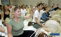 외국인 한국풍물 체험